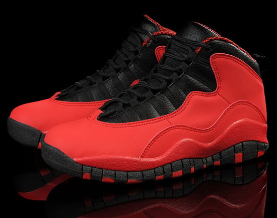 Mens & Womens (unisex) Air Jordan Retro 10 Gs Fusion Red For Sale